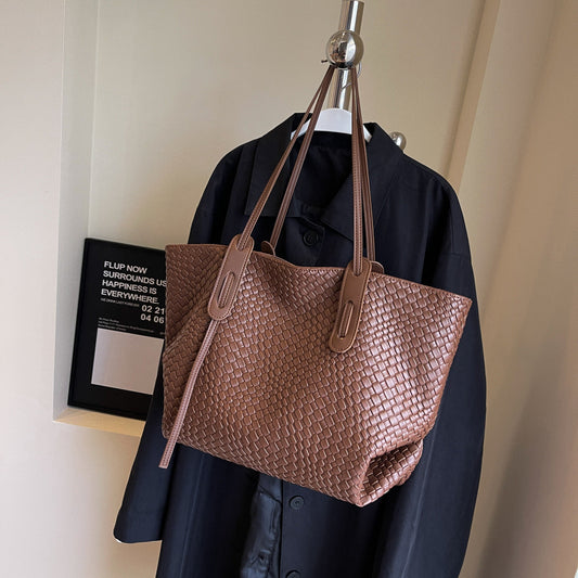 Stylish Weave Tote Bag