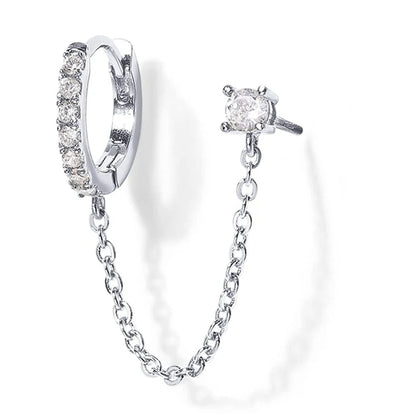 Double Chain Earrings Set