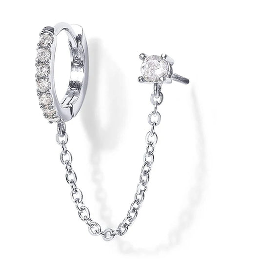 Double Chain Earrings Set