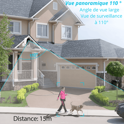 Caméra Wifi Solaire 1080P