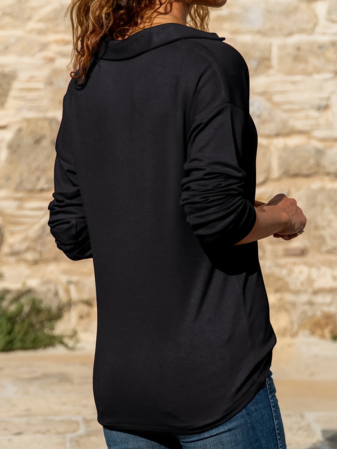 Sheena Zip-Detail Top