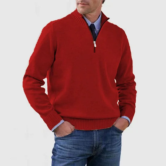 Classic Warm Zip Sweater