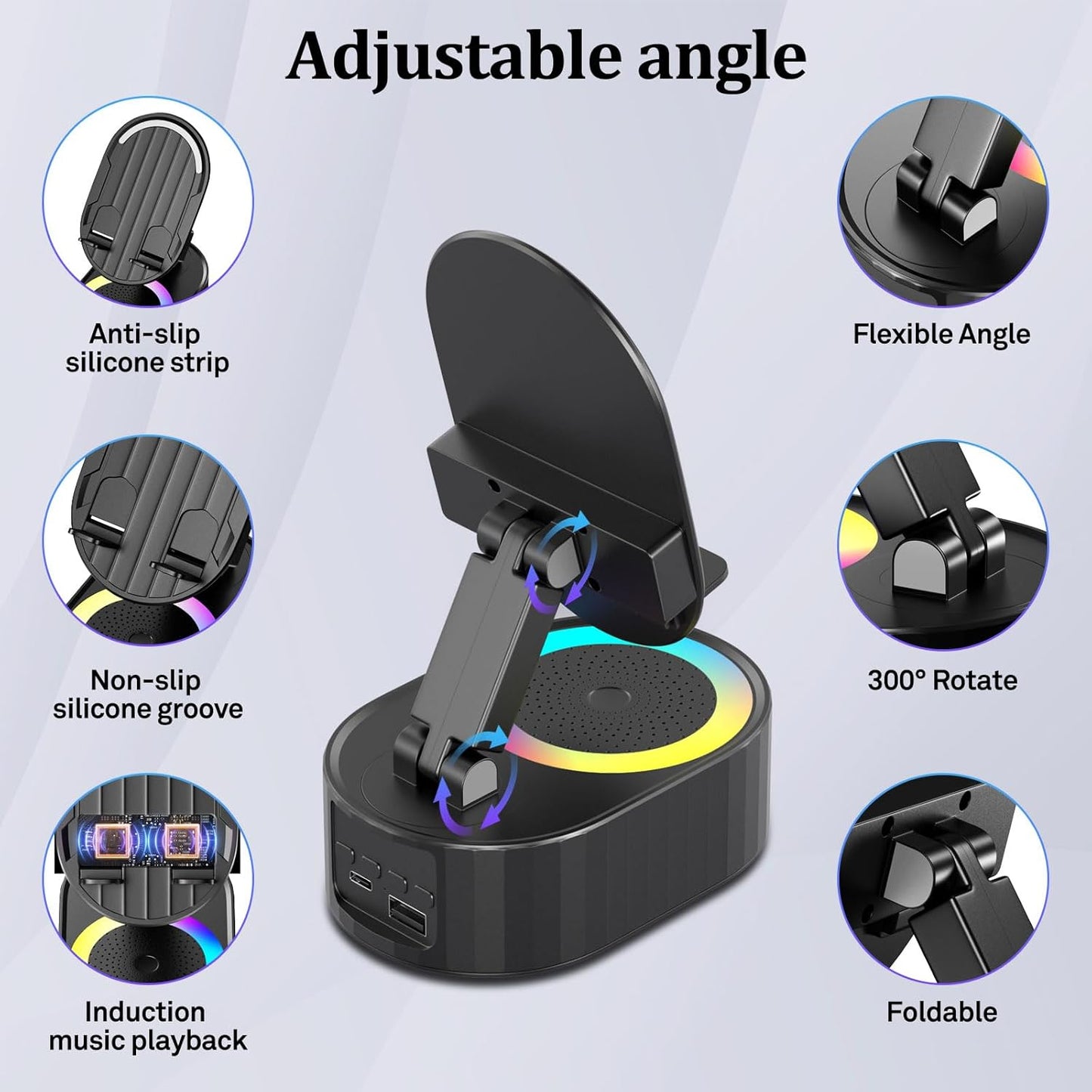 Wireless Sound Hub with Light