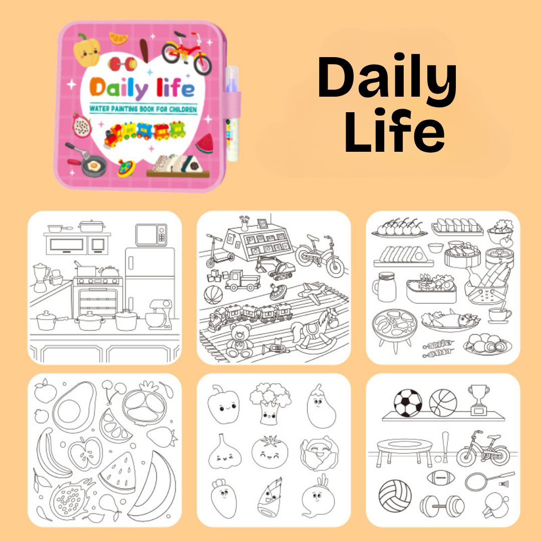 DoodleDry Water Magic Book