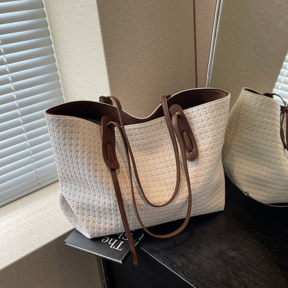 Stylish Weave Tote Bag