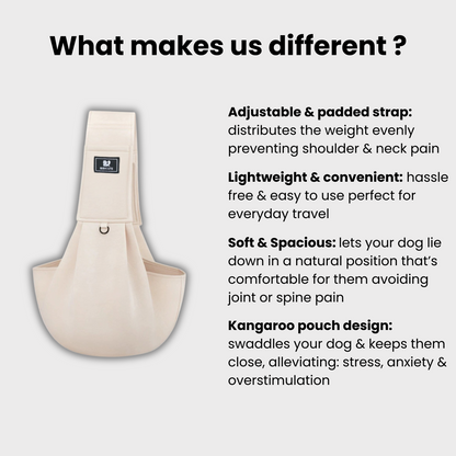 Comfy Dog Travel Sling
