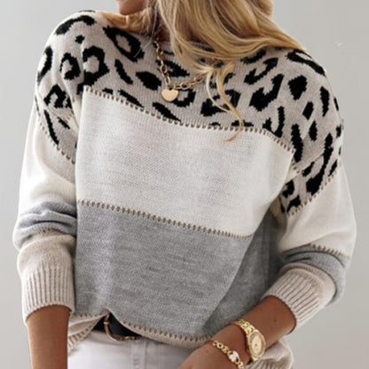 Chic Leopard Sweater