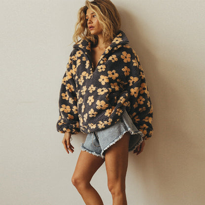 Cozy Boho Sherpa Hoodie