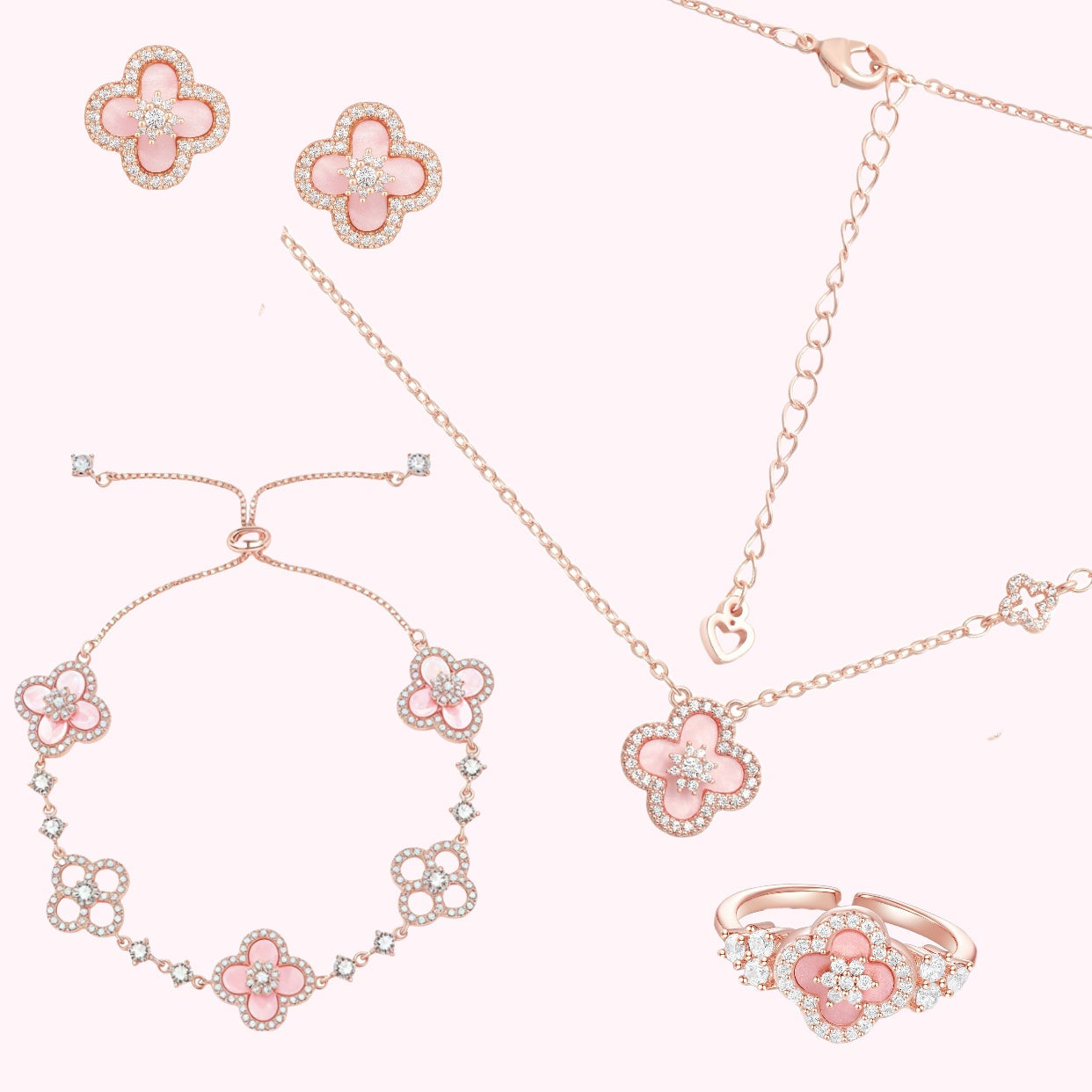 Sakura Sparkle Jewelry Set