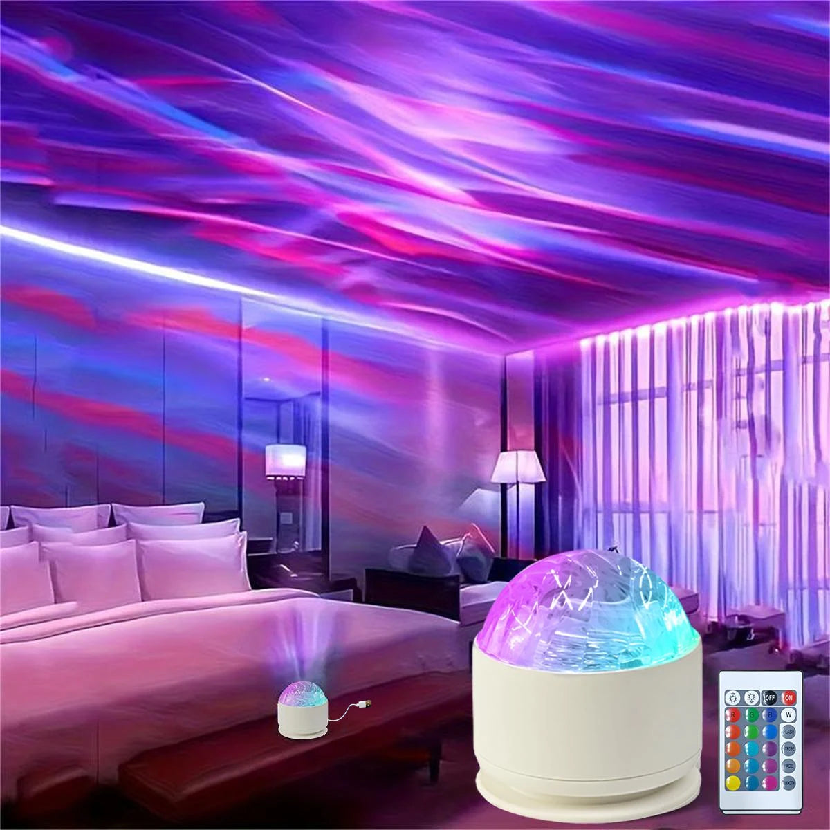 Ocean Wave & 3D Water Ripple Projector