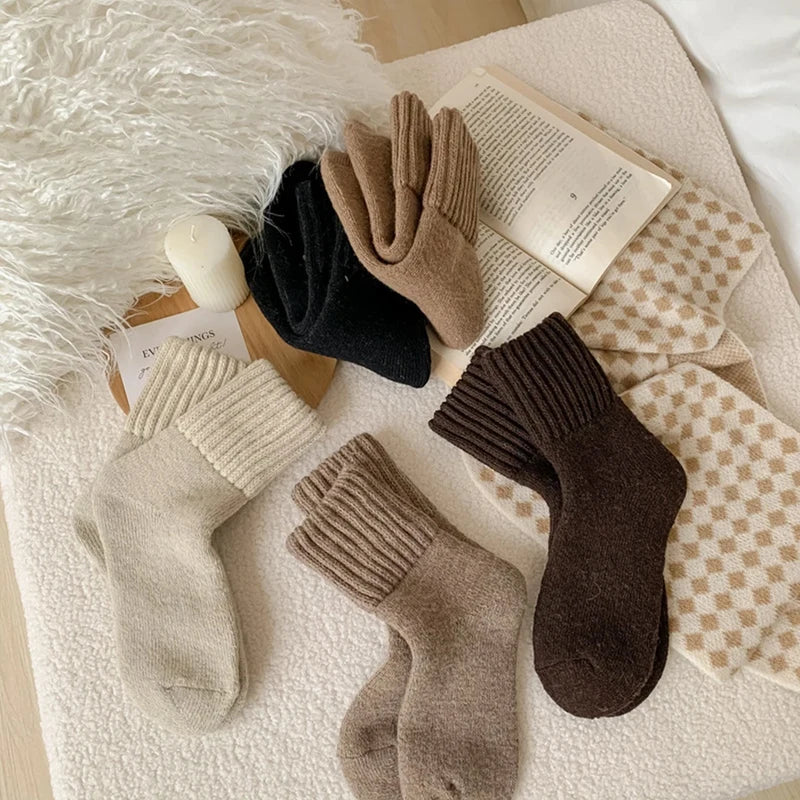 Cozy Winter Wool Socks