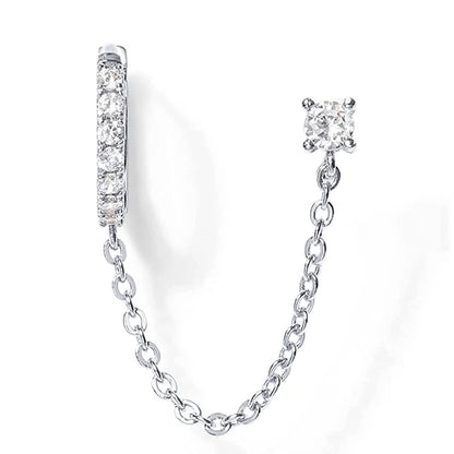 Double Chain Earrings Set