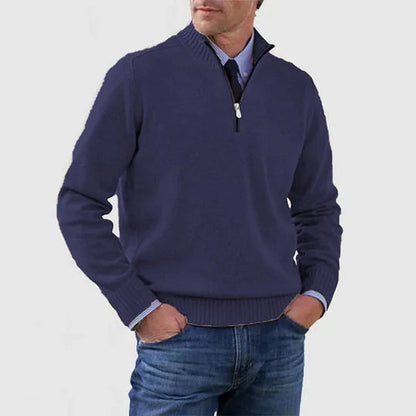 Classic Warm Zip Sweater