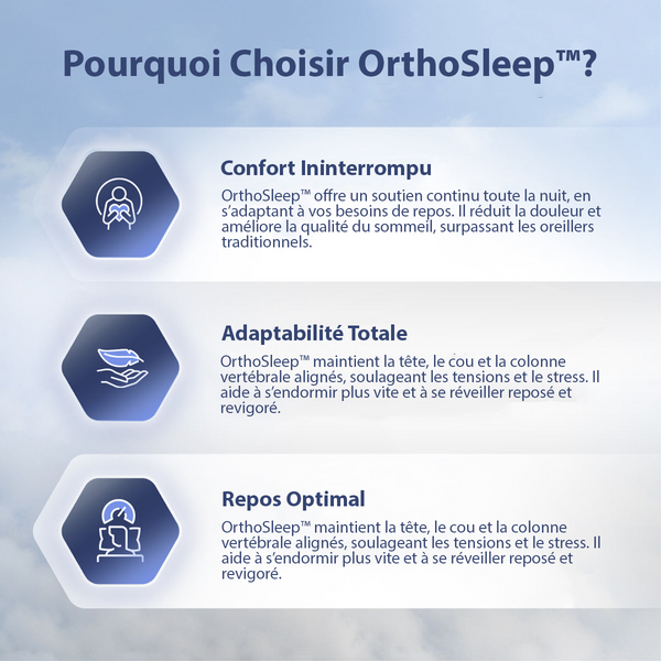 Oreiller Confort Cervical